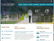 Tablet Screenshot of countryside-il.org